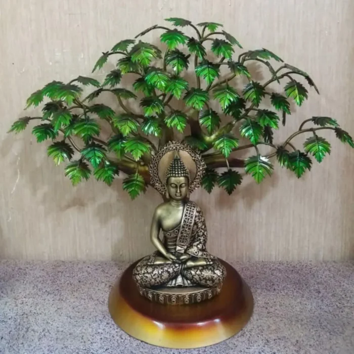 2-212 (1) Buddha Maple Tree Table Decor - Image 3