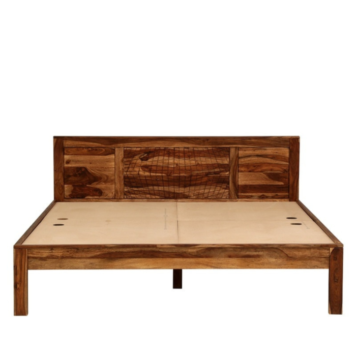 PRITI : Lyon Solid Wood King Size Bed - Image 6