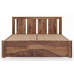 PRITI : Sarcelles Sheesham Queen Bed - Image 5