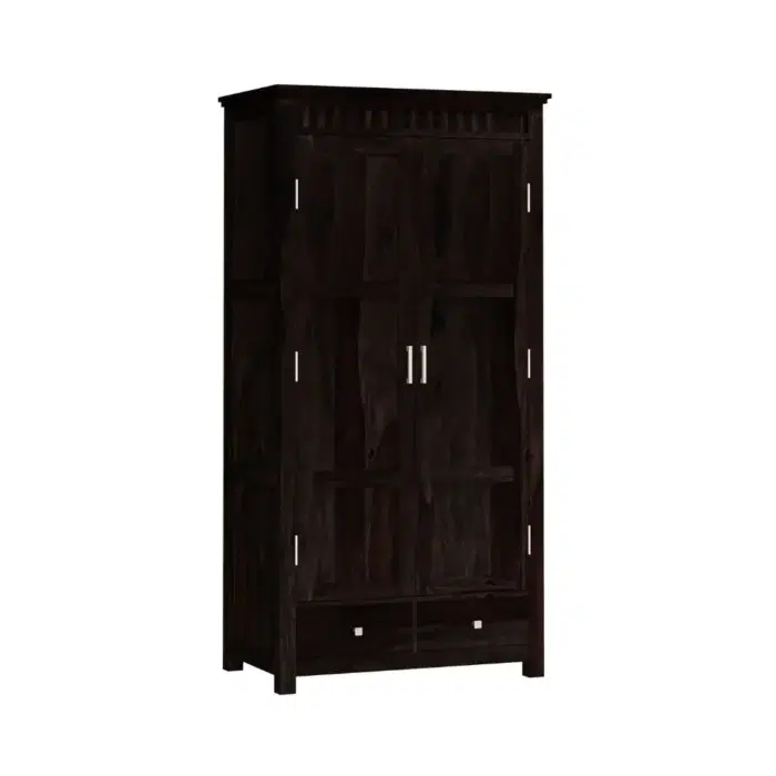 Albira Solid Wood 2 Door Wardrobe - Image 2