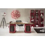 Solid Tractor Vintage Desk Table | Counter Desk | Bar Furniture - Image 4