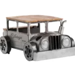 Solid Car Vintage Coffee Table | Recycled Wooden Furniture - Image 3