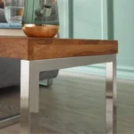 Harare Honey Wood Side Table - Image 3