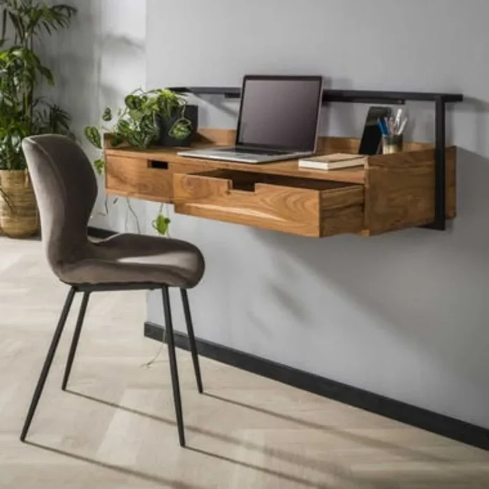 2-65 Moderate Wooden Console Table\Desk with Storage - Image 4