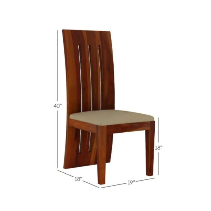 PRITI :Classic Wertex 6 Seater Dining Set - Image 3