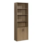 Perfect Books Cabinet With Doors In Lower Shelves | 4 Open Shelfs Bookcase A - Image 2