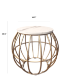Belfast Classic Round Coffee Table - Image 3