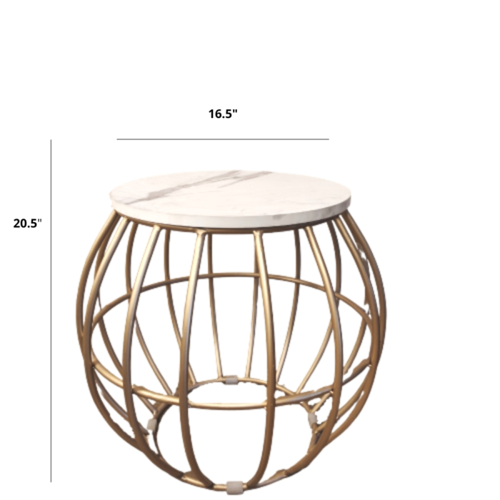 2-8 Belfast Classic Round Coffee Table - Image 3
