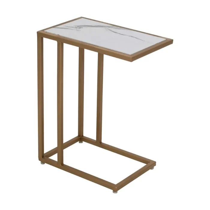 Antana Marble Finish End Table - Image 2