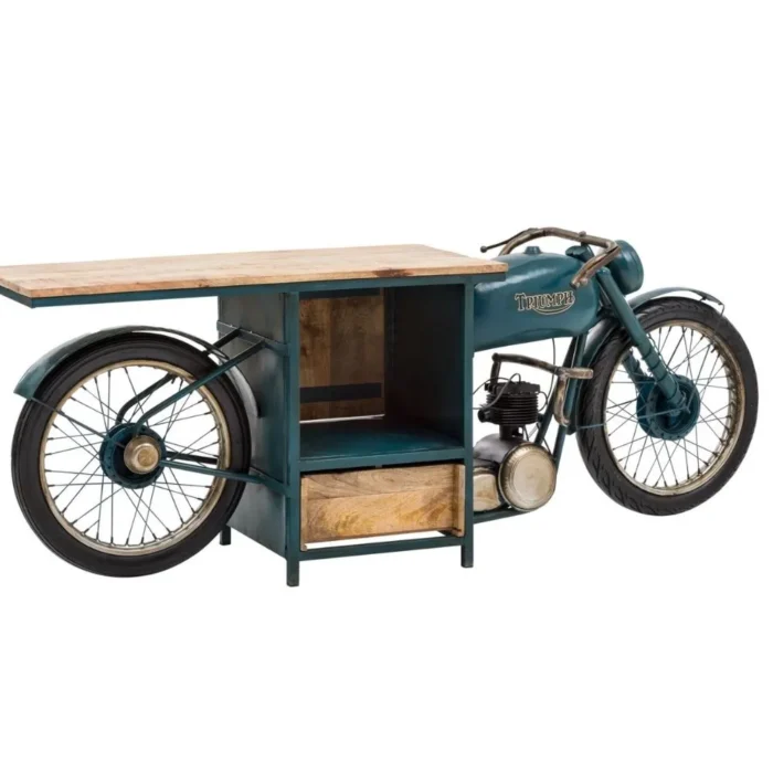 20 Antique Wooden Furniture | Triumph Bike vanity - Image 5