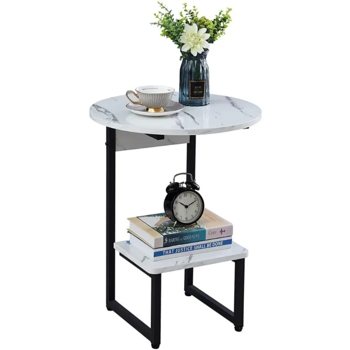 21-1 Ville Modern Round Side Table - Image 2