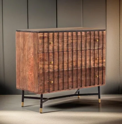 Kigali Walnut Wash 3 Drawer Chest