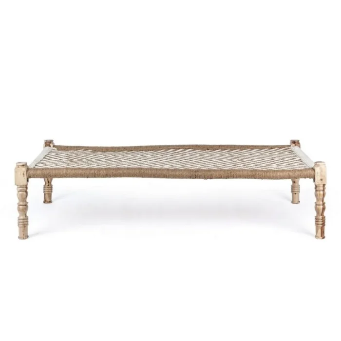 3-15 Traditional Natural Khat Daybed - Image 3