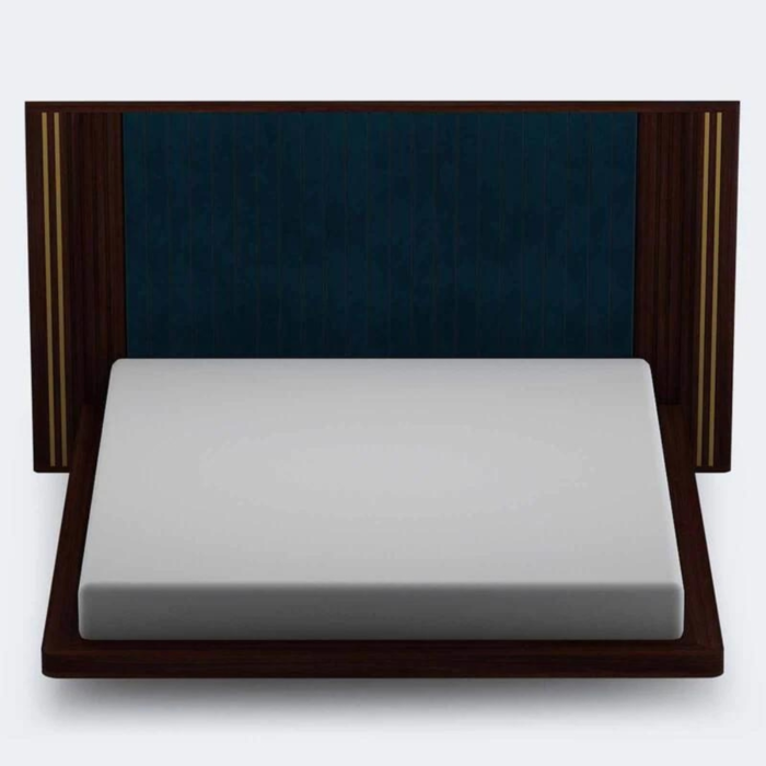 3-24 PRITI :Occitanie Wooden Queen Bed - Image 3