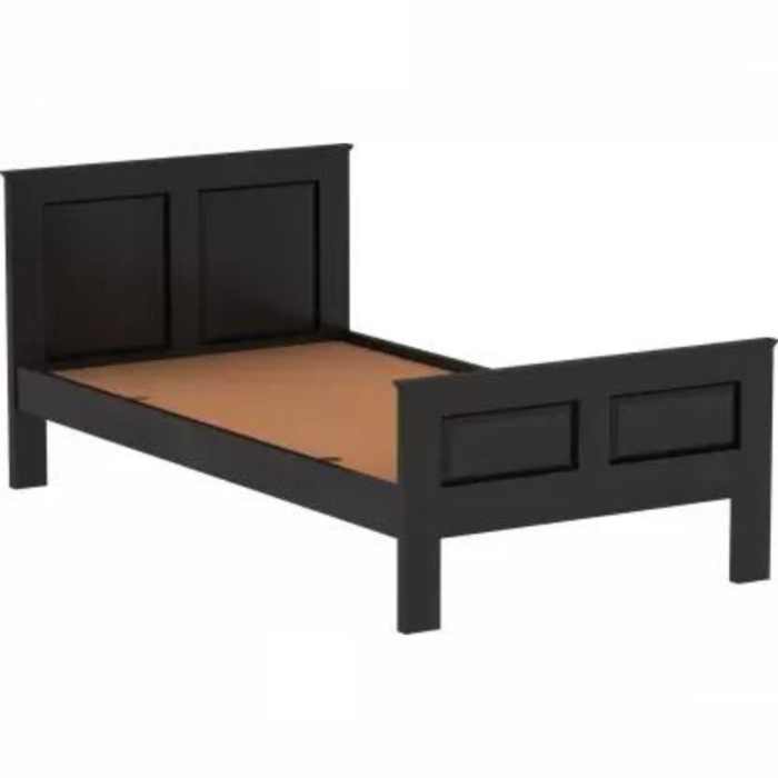 3-27 Priti : Drancy Single Bed in Black - Image 5