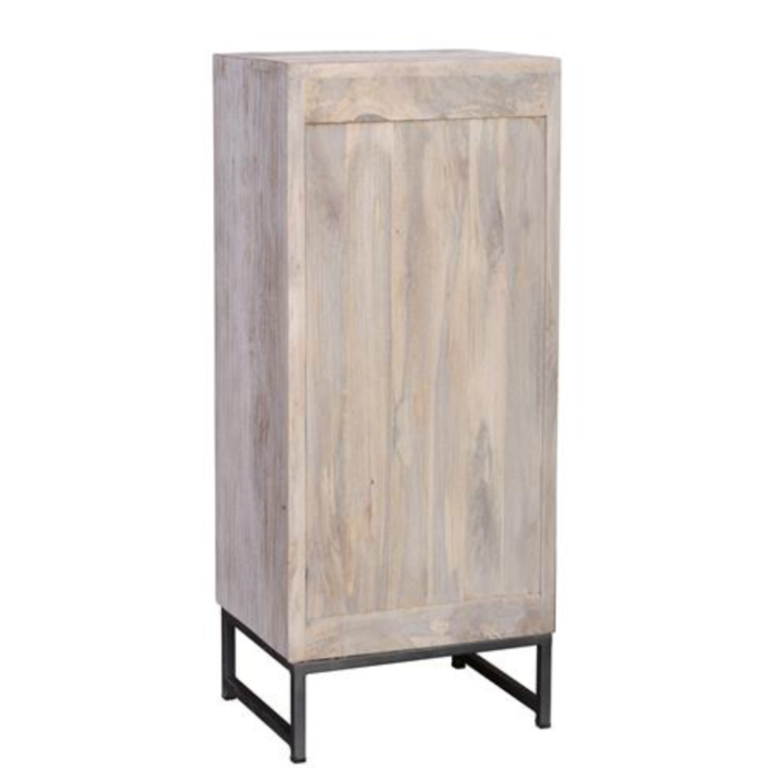 3-278 Accra Hand-Carved Wooden Chest of Drawers - Image 8