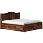 PRITI : Meaux Sheesham King Bed - Image 3