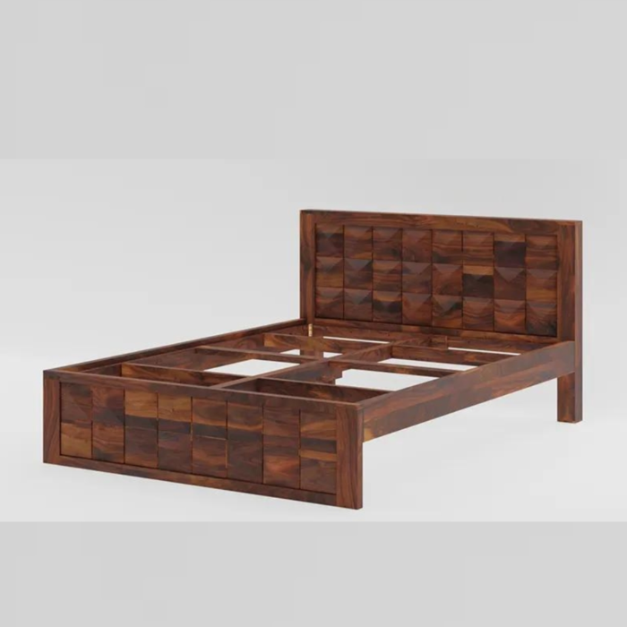 3-34 PRITI : Florence Wooden Queen Bed - Image 5