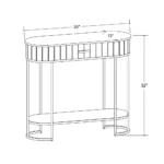 Edinburgh Piano Console Table - Image 3