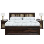 Priti : Diamond Empire Solid Wood Storage Platform Captains Bed - Image 4