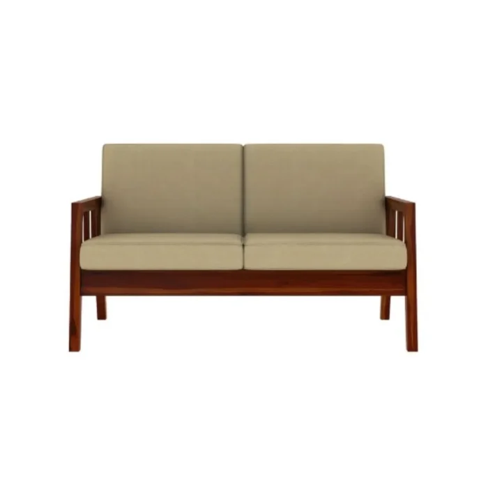 Priti : Cadiz Wooden Sofa Set - Image 2