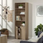 Perfect Books Cabinet With Doors In Lower Shelves | 4 Open Shelfs Bookcase A - Image 14