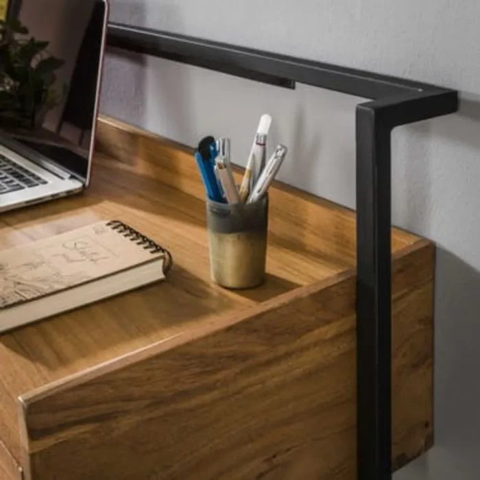 3-64 Moderate Wooden Console Table\Desk with Storage - Image 3