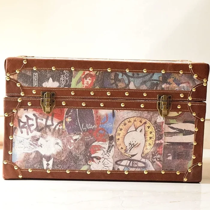 3-68 Beech Decorative Wooden Storage Box For Home - Image 4