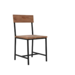 PRITI : Live Edge 6 Seater Dining Set In Natural Finish - Image 5