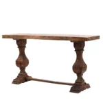Luton Walnut Wood Console - Image 2