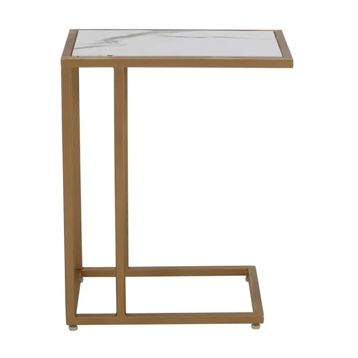Antana Marble Finish End Table - Image 5