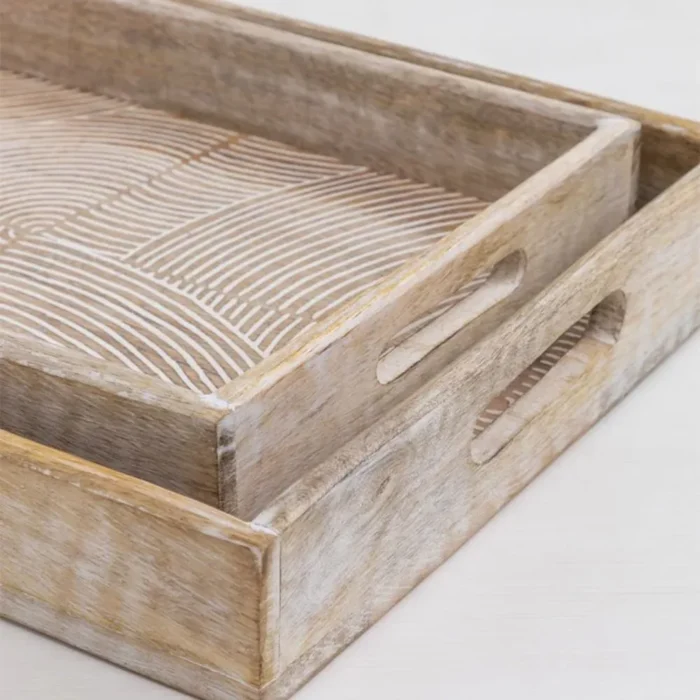 3-98 Maputo Set Of 2 Tray - Image 5