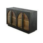 Durban Wooden 4 Door Sideboard - Image 2