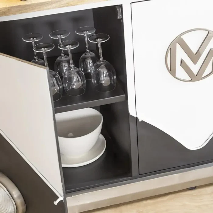 Priti : Vintage VW Combi Bar Sideboard - Image 7