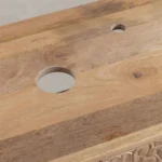 Benon Solid Wooden Bathroom Cabinet - Image 4