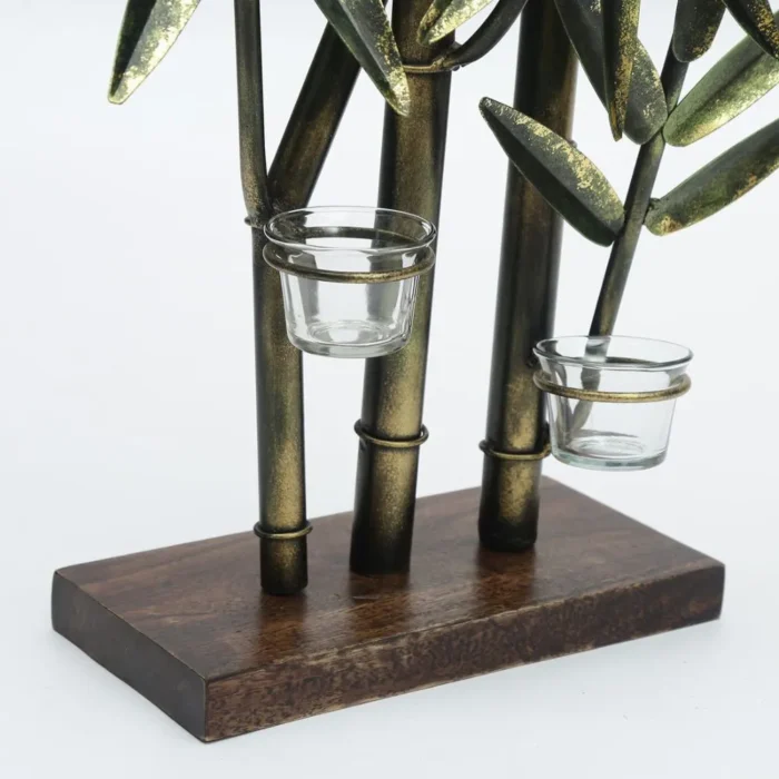 4-170 Bambu T-light Table Decor - Image 4