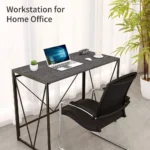 HOME OFFICE COMPUTER DESK EASILY FOLDABLE - Image 4