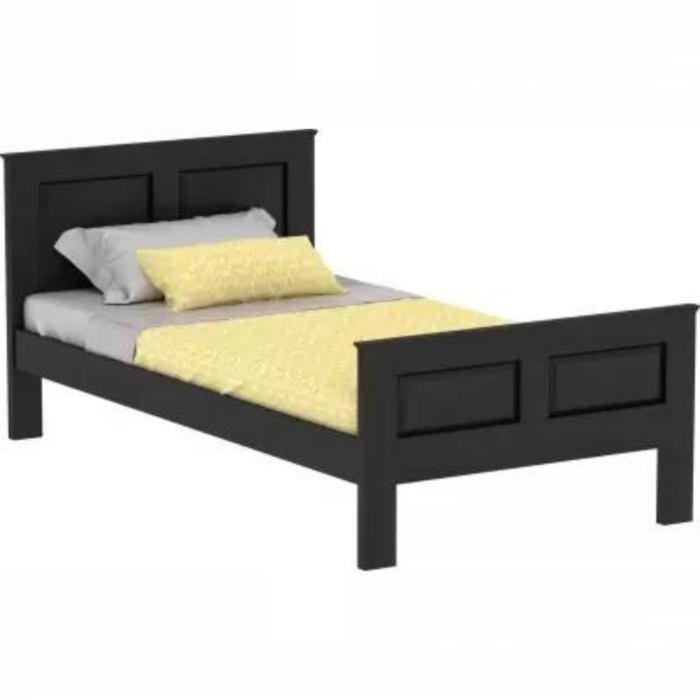 4-21 Priti : Drancy Single Bed in Black - Image 3