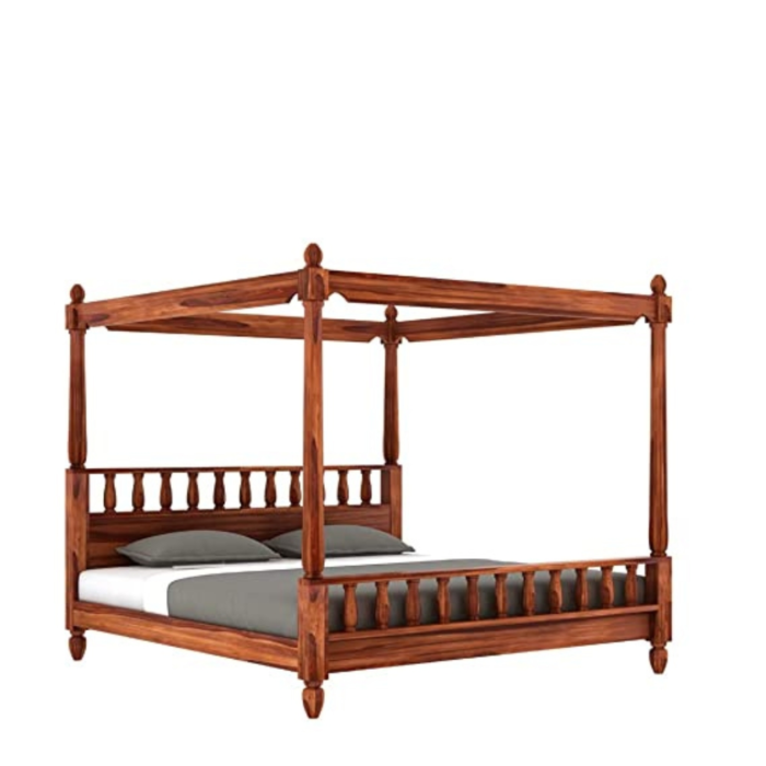 PRITI : Talence Sheesham Wood King Bed - Image 5