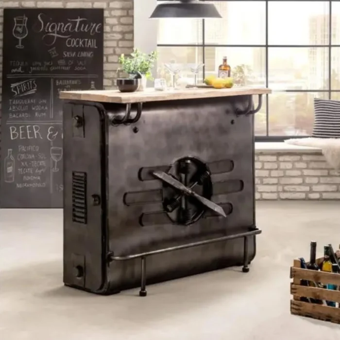 Attractive Bar Table Camera | Antique Bar Furniture - Image 1