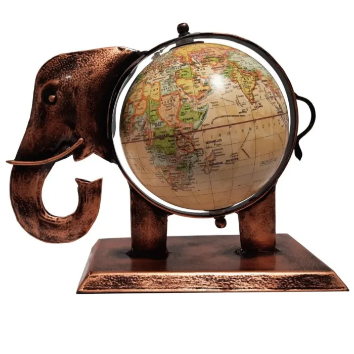 4-42 Elephant Design with Globe Decor - Image 4