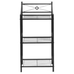 3-Tier Multipurpose Freestanding Metal Rack Storage Shelves/ Bathroom Rack - Image 4