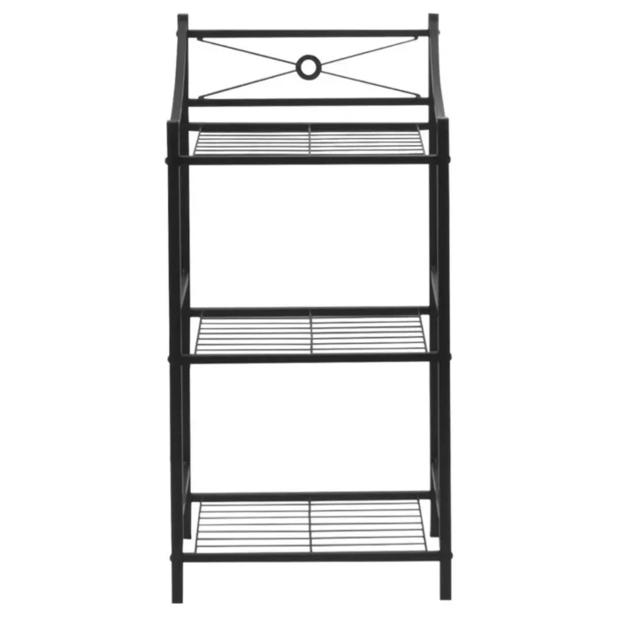 4-50 3-Tier Multipurpose Freestanding Metal Rack Storage Shelves/ Bathroom Rack - Image 4