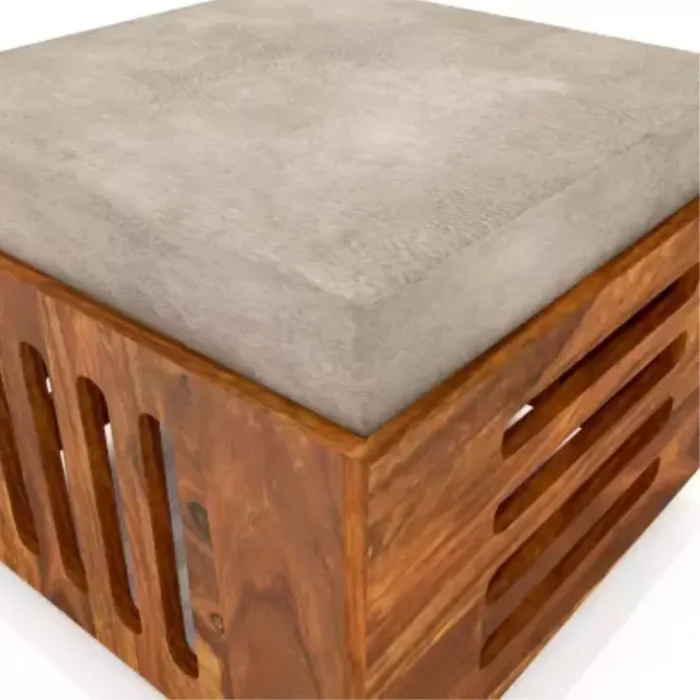 4-69 Worcester Natural Wooden Coffee Table - Image 4