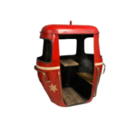 PRITI : Vintage Metal Gondola Seating Booth - Image 4
