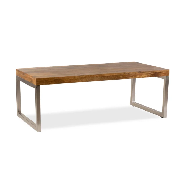 Keynes Natural Solid Wood Coffee Table - Image 4