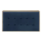 45” Wide Velvet Tufted Rectangle Cocktail Ottoman - Image 5