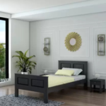 Priti : Drancy Single Bed in Black