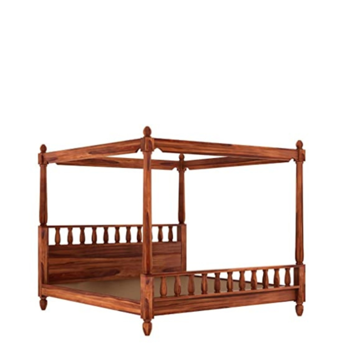 PRITI : Talence Sheesham Wood King Bed - Image 3