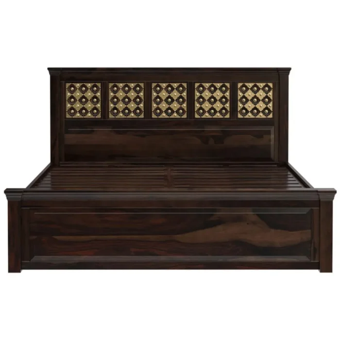 Priti : Diamond Empire Solid Wood Storage Platform Captains Bed - Image 6